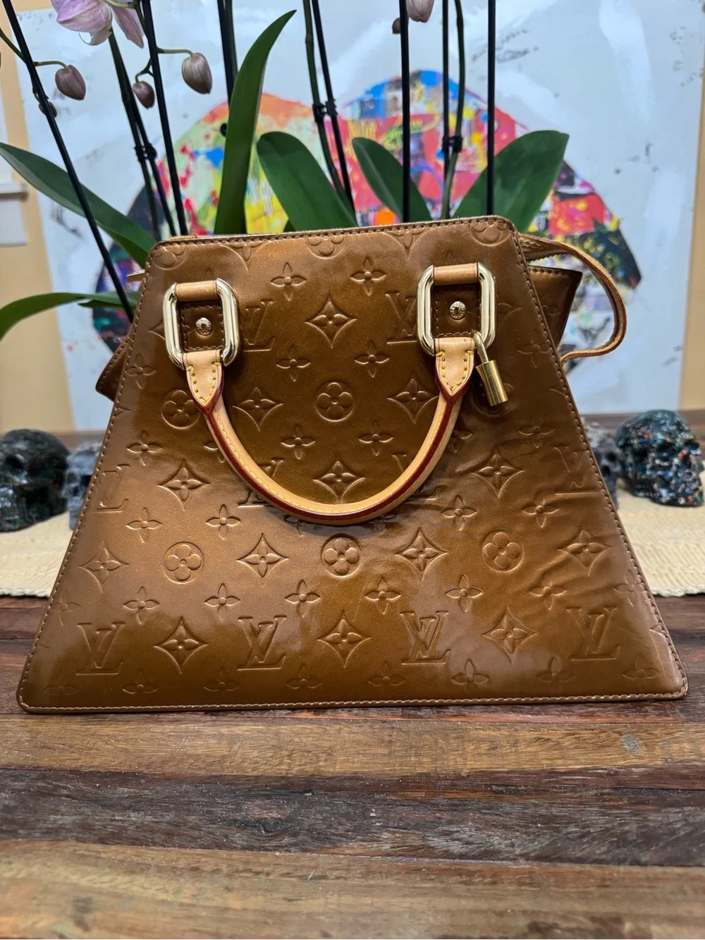 Louis Vuitton Monogram Vernis Forsyth GM